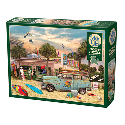 Cobble Hill Surf Shack Jigsaw Puzzle incl Poster 1000 Pieces (COB40269)