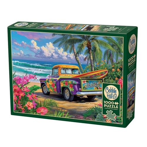 Cobble Hill Aloha Jigsaw Puzzle incl Poster 1000 Pieces