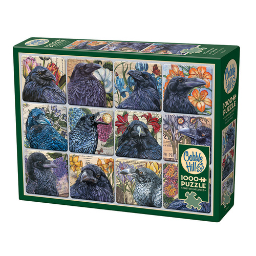 Cobble Hill A Constable of Ravens Jigsaw Puzzle incl Poster 1000 Pieces