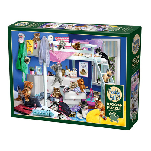 Cobble Hill Kitten Slumber Party Jigsaw Puzzle 1000 Pieces (COB40307)