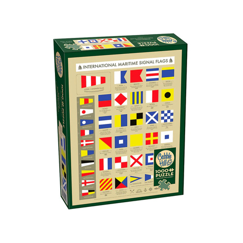 Cobble Hill Maritime Signal Flags Jigsaw Puzzle 1000 Piece (COB40324)