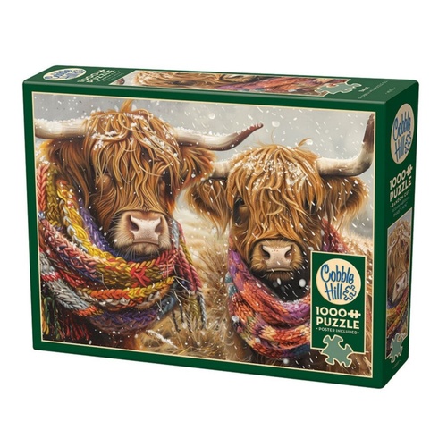 Cobble Hill Brrr! Adult Jigsaw Puzzle incl Poster 1000 Pieces