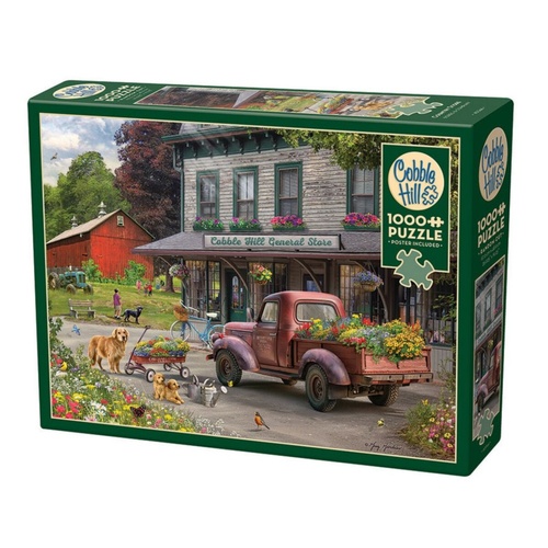 Cobble Hill Country Store Jigsaw Puzzle incl Poster 1000 Pieces