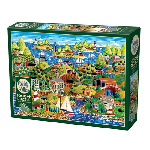 Cobble Hill Home from the Sea Jigsaw Puzzle incl Poster 1000 Pieces
