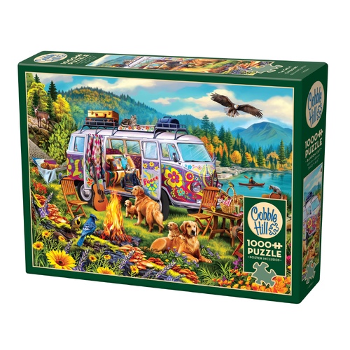 Cobble Hill The Great Outdoors Jigsaw Puzzle incl Poster 1000 Pieces