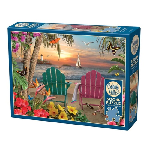 Cobble Hill Island Paradise Jigsaw Puzzle 500 Pieces
