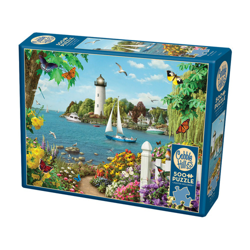 Cobble Hill By the Bay Jigsaw Puzzle incl Poster 500 Piece (COB45062)