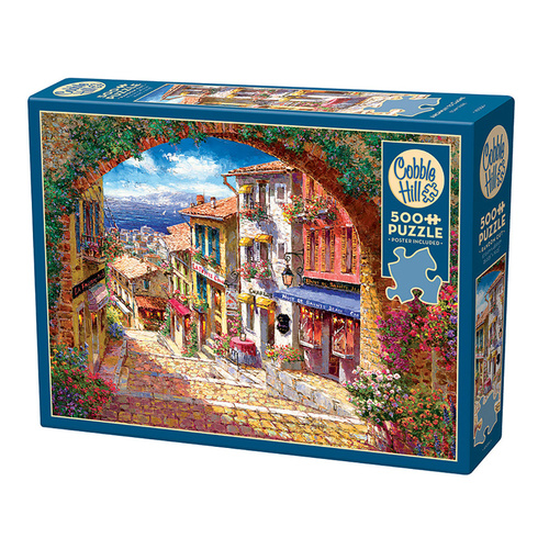 Cobble Hill Archway to Cagne Jigsaw Puzzle 500 Piece (COB45084)