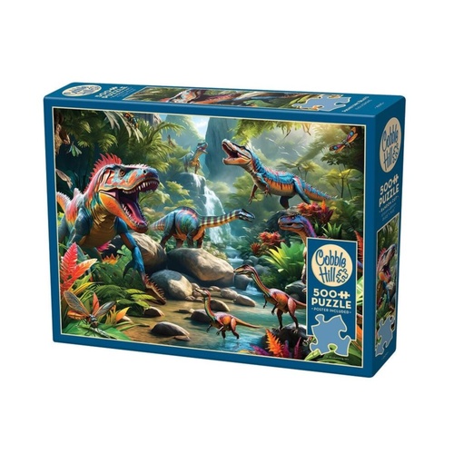 Cobble Hill Prehistoric Beasts Jigsaw Puzzle 500 Pieces