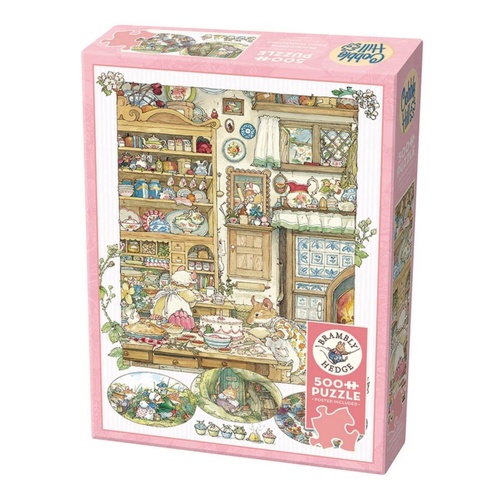 Cobble Hill Bramby Hedge Picnic Preparations Jigsaw Puzzle 500 Pieces