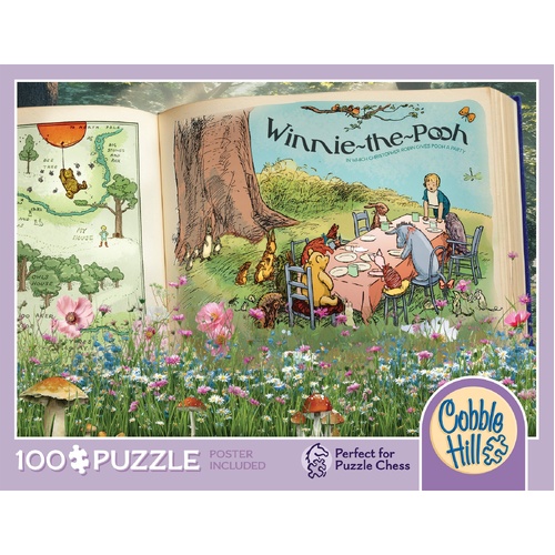 Cobble Hill Once Upon a Time: Winne-The-Pooh Jigsaw Puzzle 100 Pieces