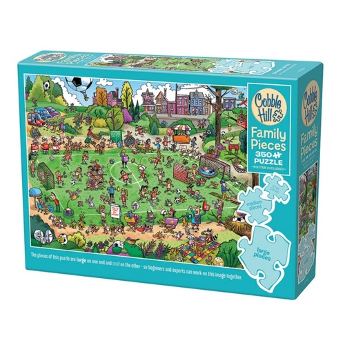 Cobble Hill Offside Antics Family Pieces Jigsaw Puzzle 500pcs