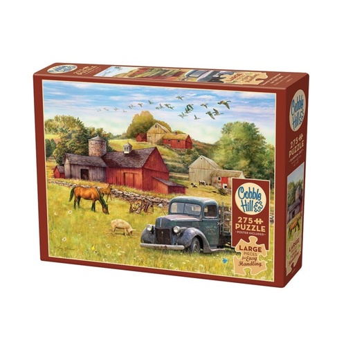 Cobble Hill Summer Afternoon Jigsaw Puzzle Large 275 Pieces