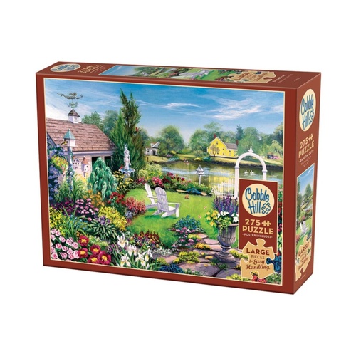 Cobble Hill By the Pond Jigsaw Puzzle XL 275 Pieces
