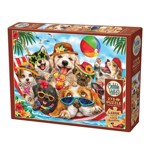 Cobble Hill Hammock Party Jigsaw Puzzle incl Poster 500 Pieces