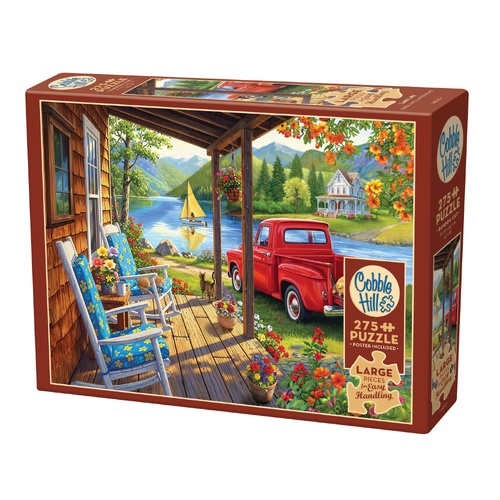 Cobble Hill Lake Life Adult Jigsaw Puzzle incl Poster 275 Pieces
