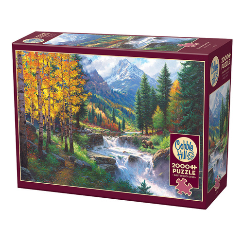 Cobble Hill Rocky Mountain High Jigsaw Puzzle incl Poster 2000 Pieces