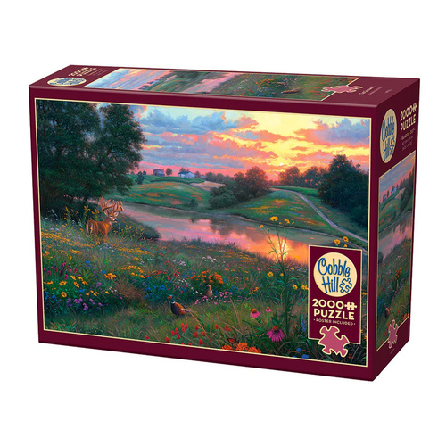 Cobble Hill The Gloaming Jigsaw Puzzle incl Poster 2000 Piece (COB49021)