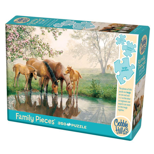 Horse Family Jigsaw Puzzles 350 Pieces (COB54644)