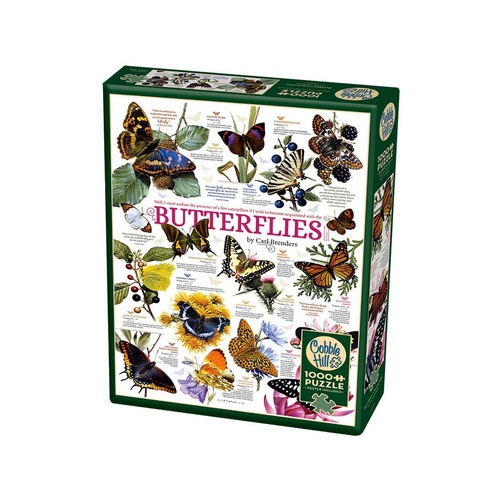 BUTTERFLY COLLECTION 1000pc (COB80015)