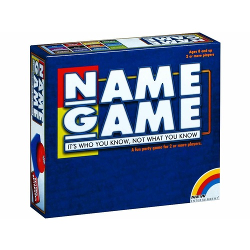 Name Game Actors & Actresses With Electronic Timer (NEW01075)