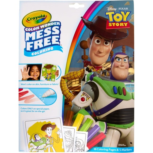 Crayola Disney Toy Story Color Wonder Mess Free Coloring for Kids