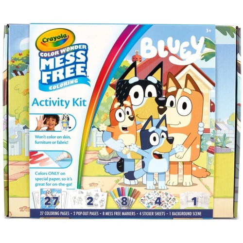 Crayola Bluey Color Wonder Mess-Free Coloring Activity Kit