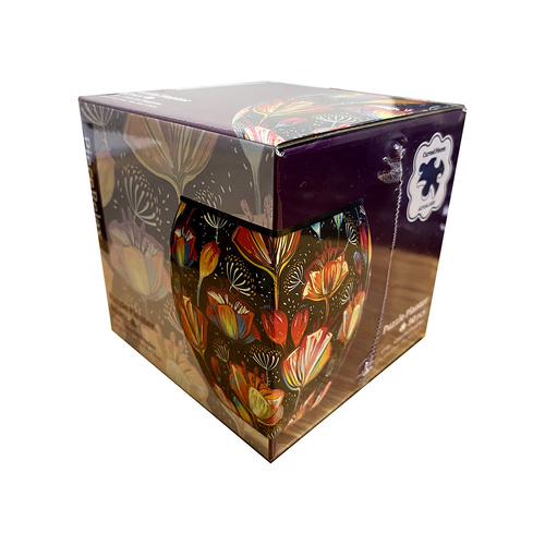 Pintoo 3D Flowerpot Colorful Poppies Jigsaw Puzzle 80 Pieces (CUBK1118)