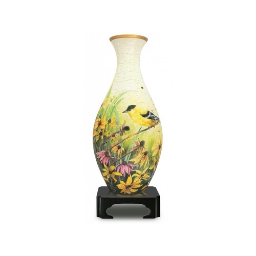 PUZZLE VASE GOLDFINCHES (CUBS1003)