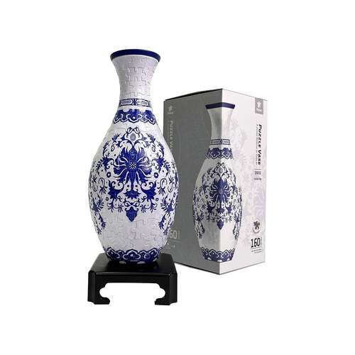 Pintoo Puzzle Vase Indigo Age 3D Jigsaw Puzzle 160 Pieces (CUBS1032)