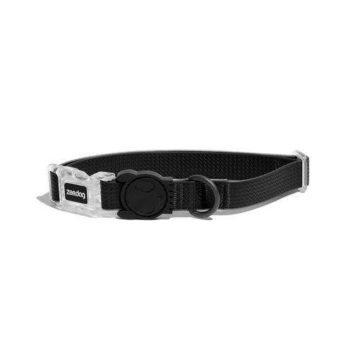 Zee Dog Neopro Adjustable Soft Dog Collar Black Large