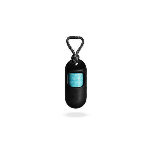 Zee Dog Poop Bag Lightweight Dispenser Black 5 Pack