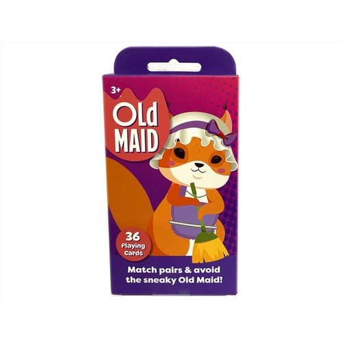 Old Maid Card Game 36 Playing Cards for Kids Ages 3+