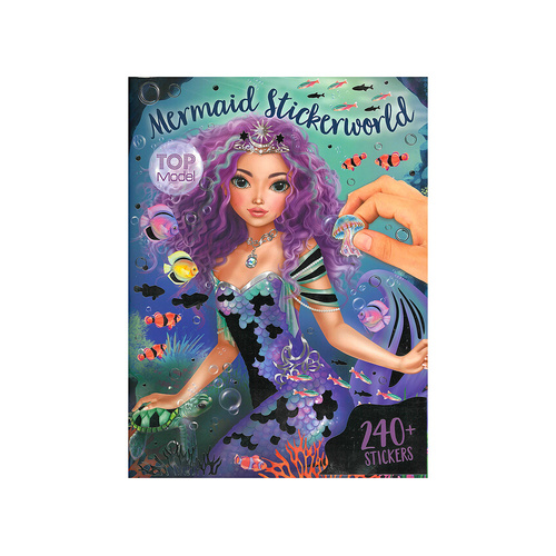 Depesche Top Model Mermaid Stickerworld Sticker Book (DES695798)