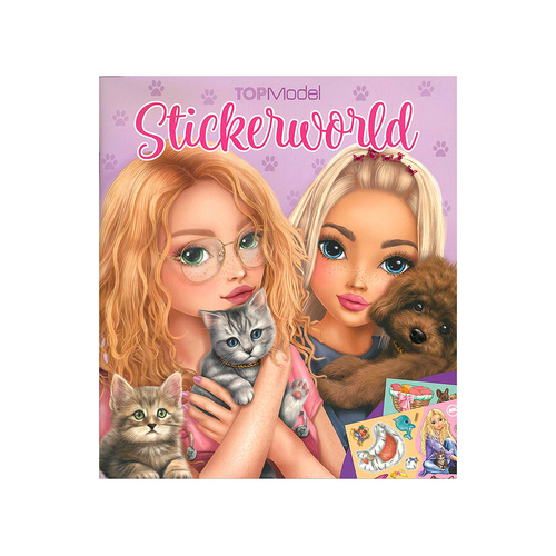 Depesche Stickerworld Cats & Dogs Sticker Book for Kids (DES702373)