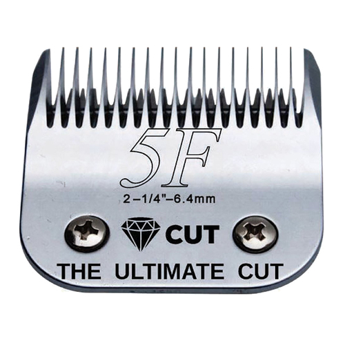 Diamond Cut Detachable A5 Style Carbon Steel Clipper Blade Size 5F