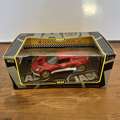 Jadi Lotus Elise Red Limited Edition 1:18 Diecast Model Car