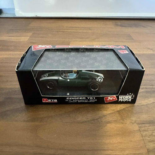 Brumm Cooper T51 #24 Jack Brabham World Champion 1959 Monaco GP 1/43 R278