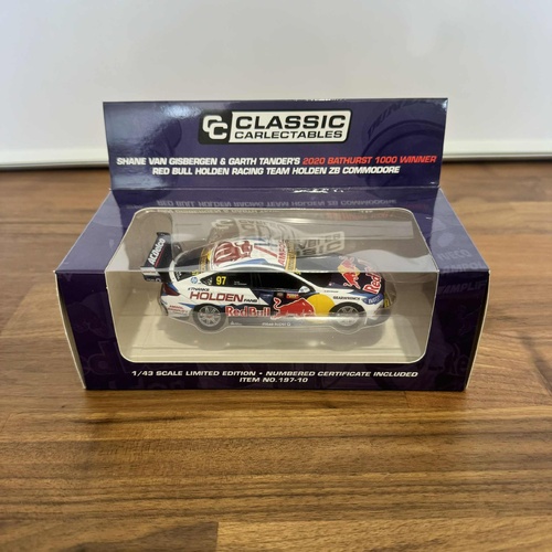 Classic Carlectables 1:43 Holden ZB Commodore Red Bull 2020 Bathurst WINNER