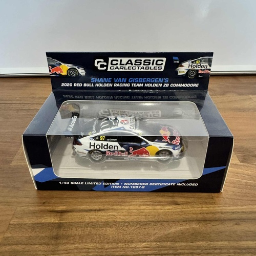Classic Carlectables Shane Van Gisbergen Holden Commodore 2020 Red Bull 1:43