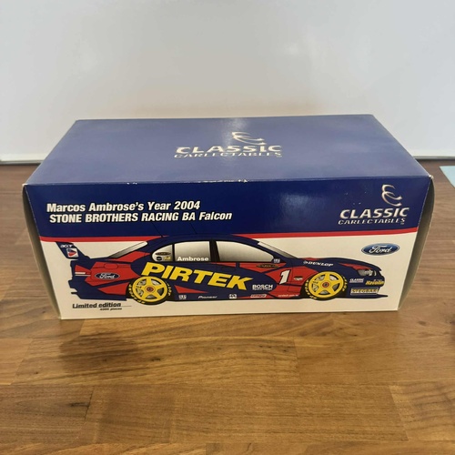 Classic Carlectables 1:18 2004 Marcos Ambrose SBR BA Racing Falcon