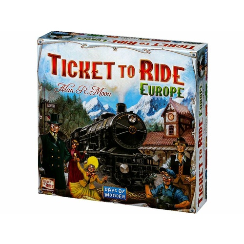 Days of Wonder Ticket To Ride Europe Board Game (DOW7202)