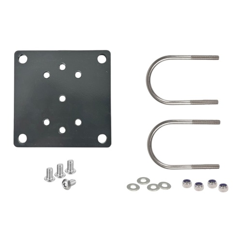 SmartRest Mounting Plate Short for Quad Rest SRQR & Light Mount SRLM1