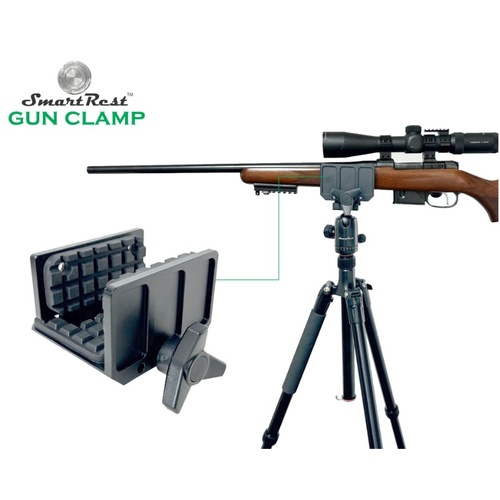 SmartRest Aluminium Tripod + Ball Head + Gun Clamp (E-SRTL+GC)