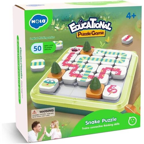 Hola Snake Puzzle Educational Puzzle Game for Ages 4+ (EAR001772)