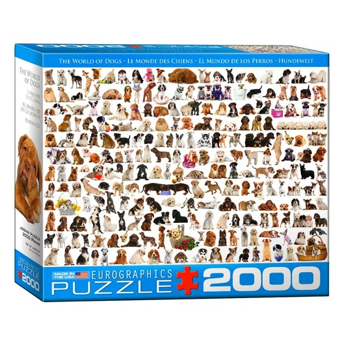 THE WORLD OF DOGS 2000pc (EUR20581)