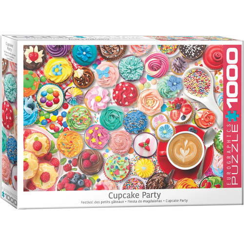 Eurographics Cupcake Party Jigsaw Puzzle 1000 Pieces