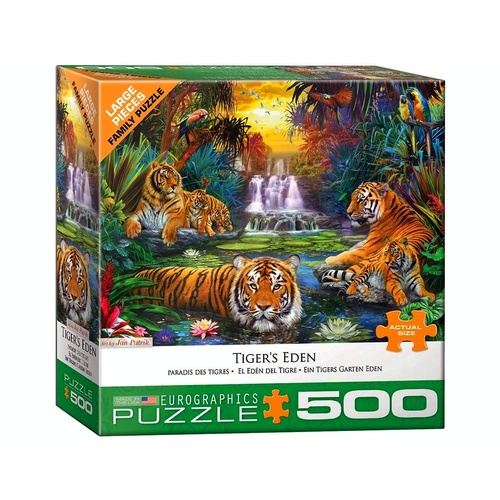Tiger's Eden XL Puzzle 500pcs (EUR45457)