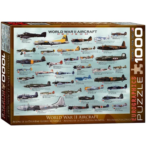 WWII Aircraft 1000 Piece (EUR60075)