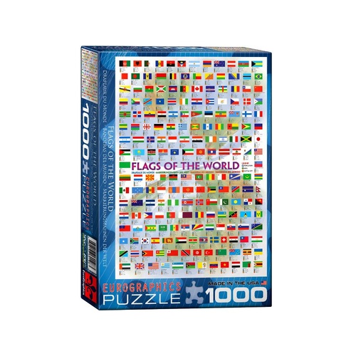 Flags Of The World Puzzle 1000pcs (EUR60128)